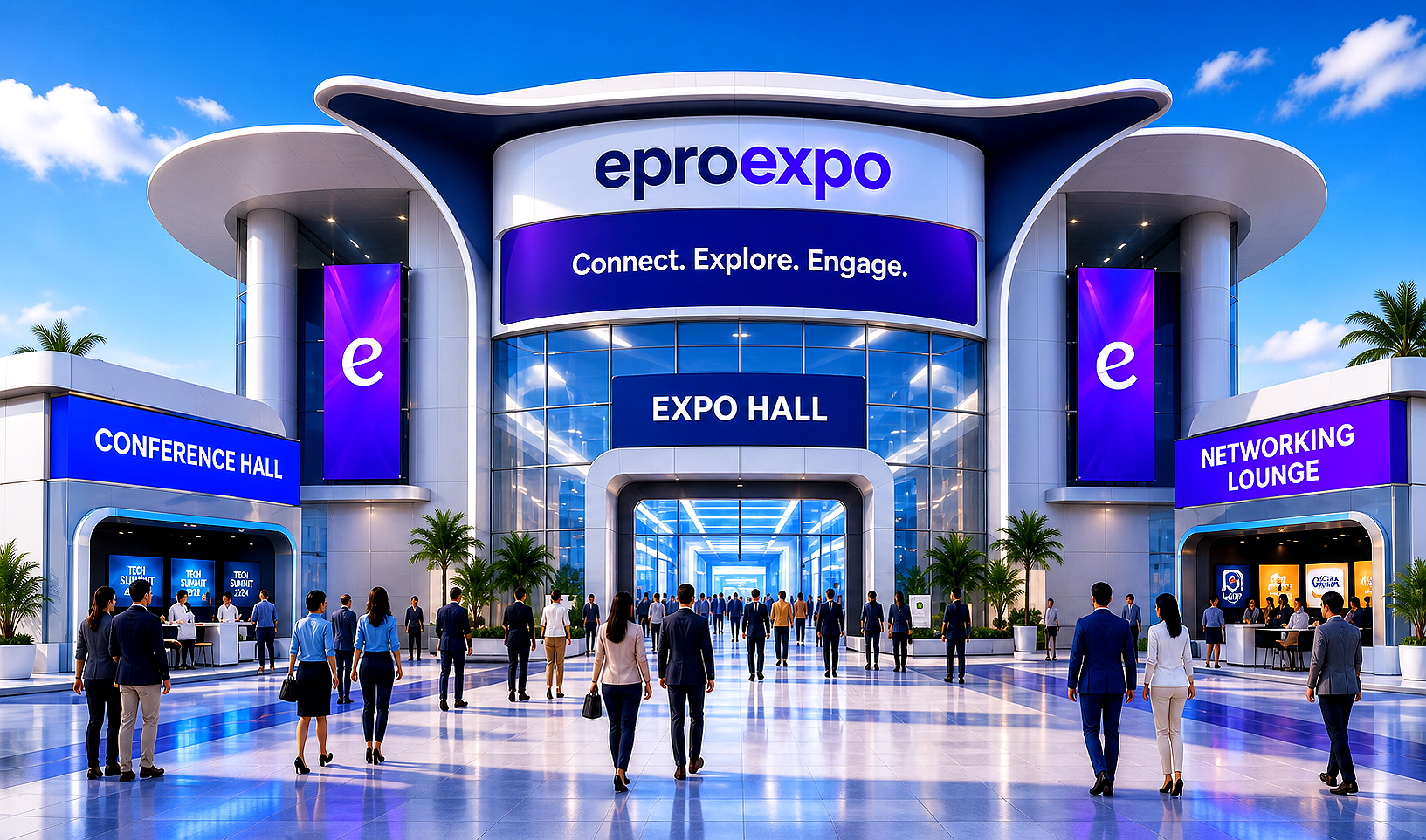eproexpo virtual event building